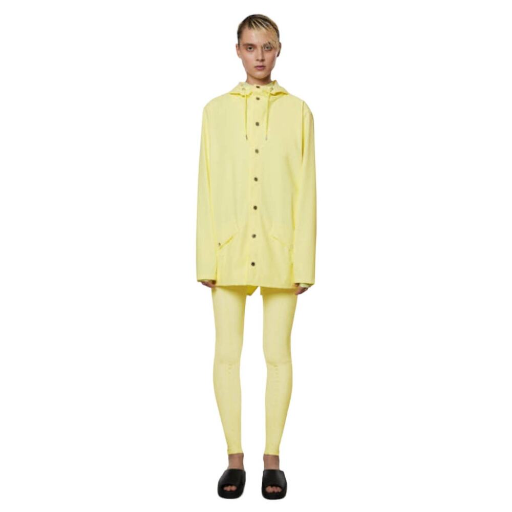 NWT! Rains Unisex Waterproof Jacket in Straw - Size XL